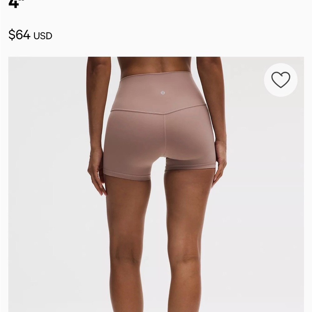 NWT Lululemon align short